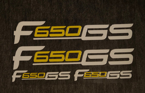 Aufkleber set f650gs - ,