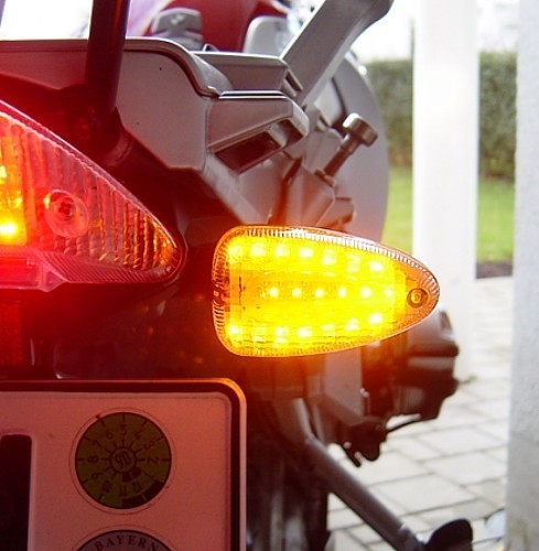 Weisse led blinker - bmw, 800